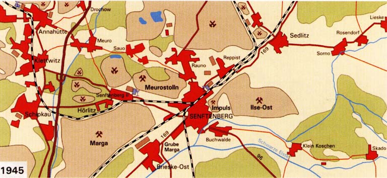 Karte 1945